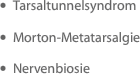 Tarsaltunnelsyndrom 