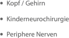 Kopf / Gehirn 