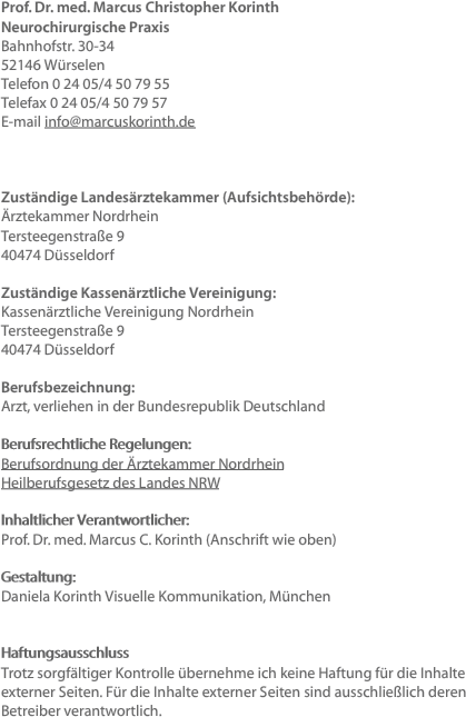 Prof. Dr. med. Marcus Christopher