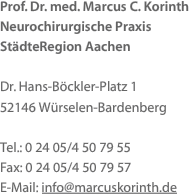 Prof. Dr. med. Marcus C.